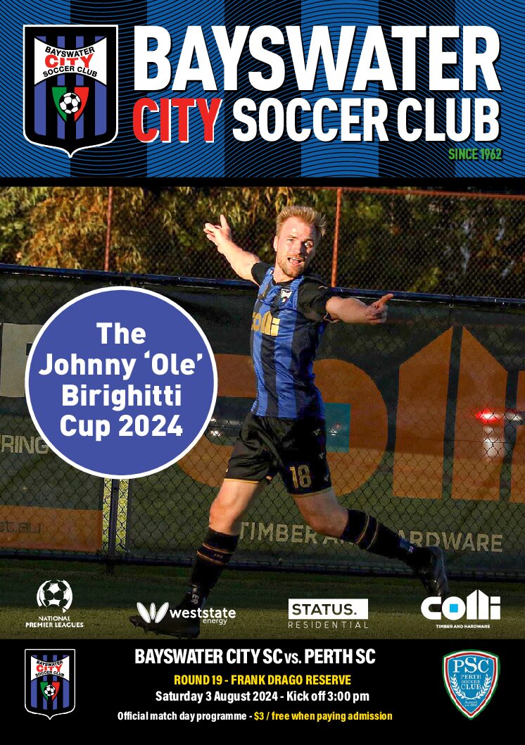 Round 19 – 10 Aug 2024 John Birighitti Cup